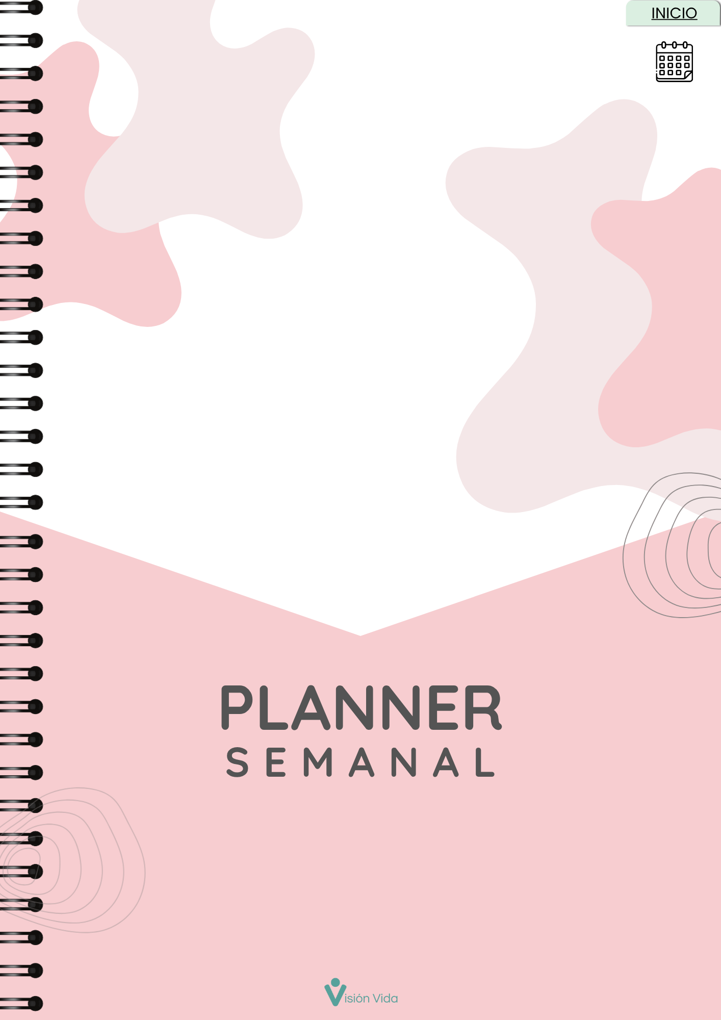 Planner Semanal Digital Visión Vida
